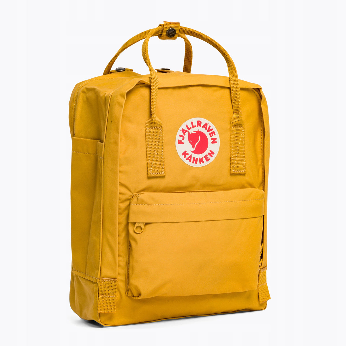 City backpack Fjällräven Kanken Laptop 13" 13 l ochre Additional features zipper