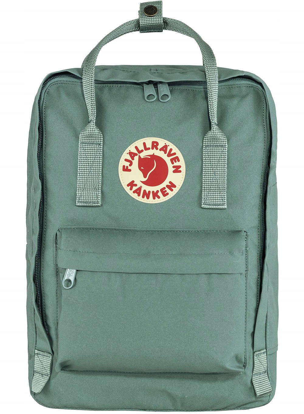 City backpack Fjallraven Kanken Laptop 13 - frost green Brand Fjällräven