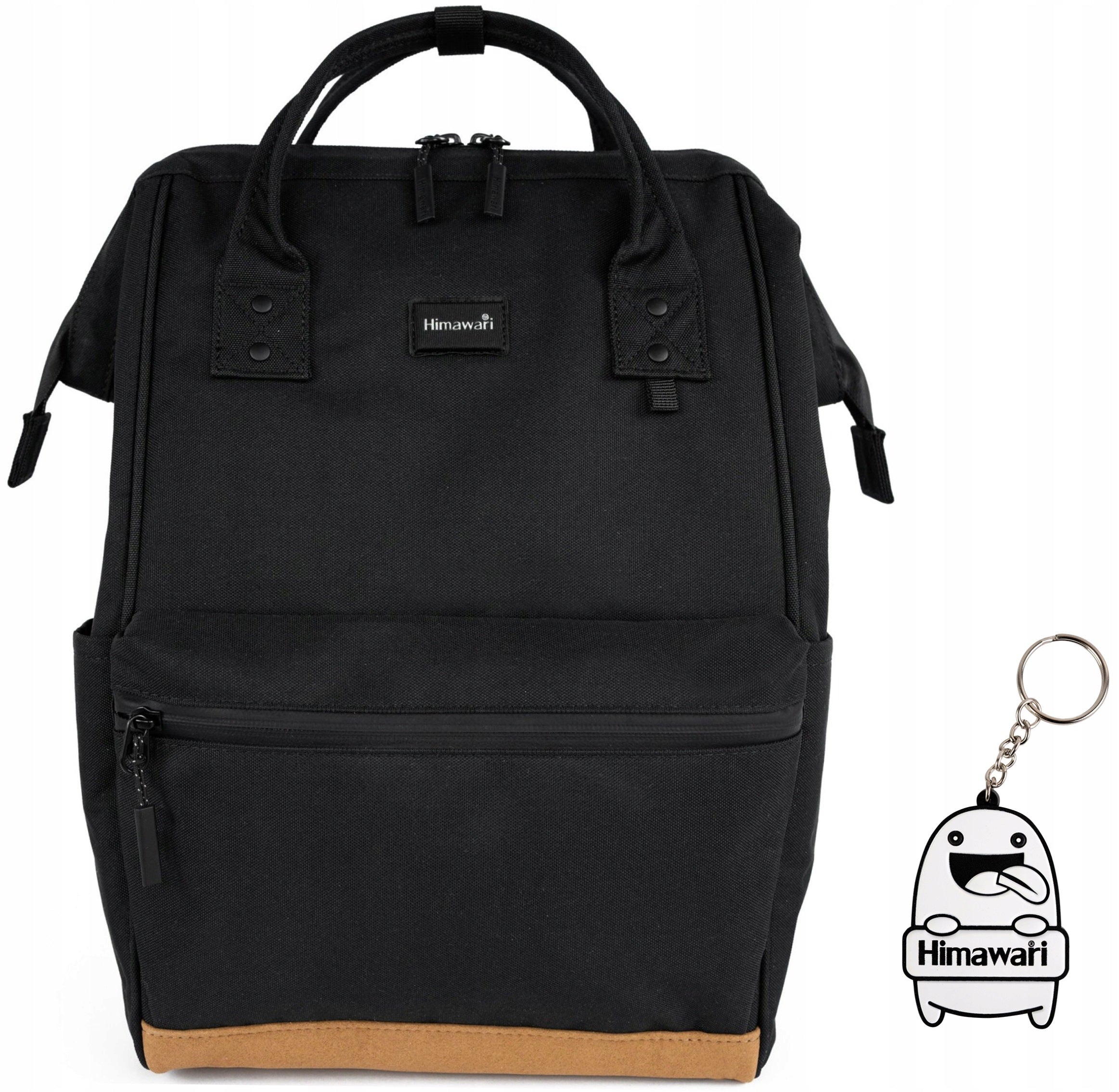 City backpack Himawari Cabin M - multifunctional organizer Black