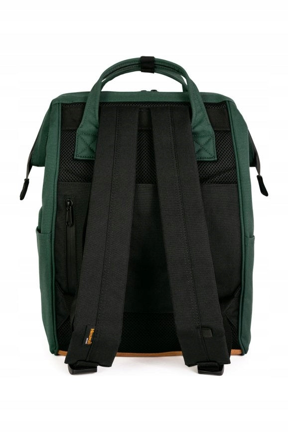 City backpack Himawari Cabin M - multifunctional organizer Bottle green Brand Himawari
