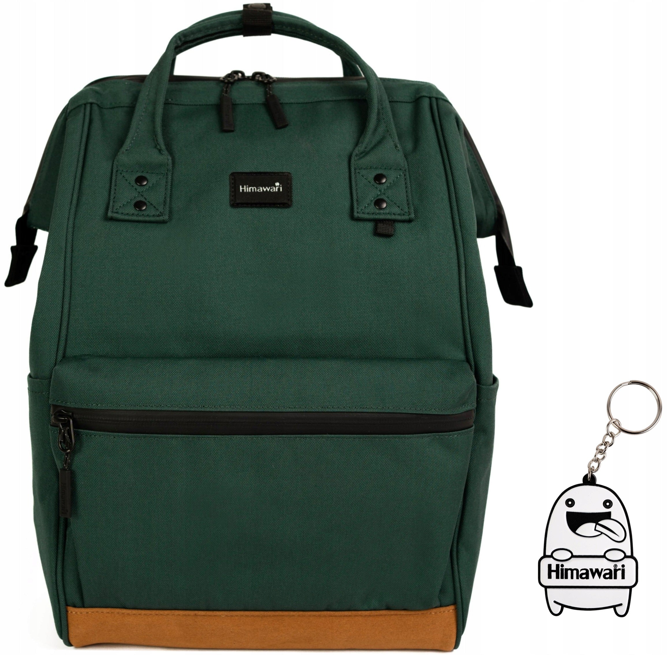 City backpack Himawari Cabin M - multifunctional organizer Bottle green