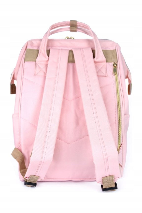 City backpack Himawari Classic - for school fashionable Light pink Kind city