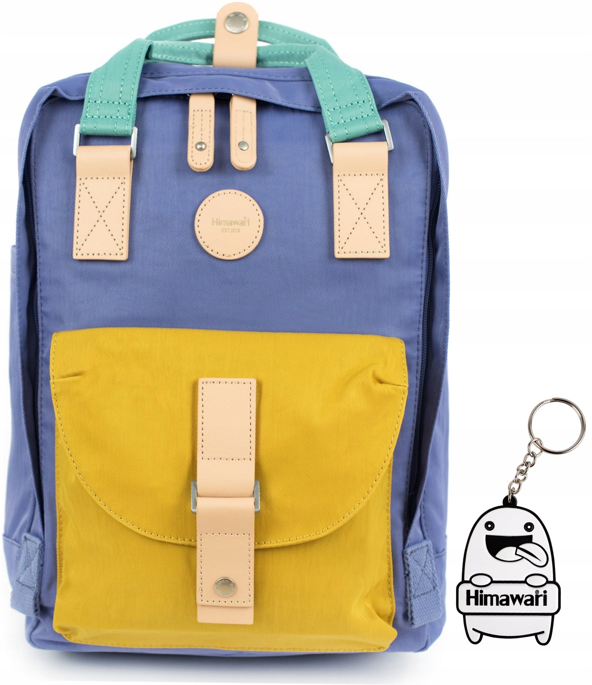 City backpack Himawari Cupcake S - roomy waterproof Blue