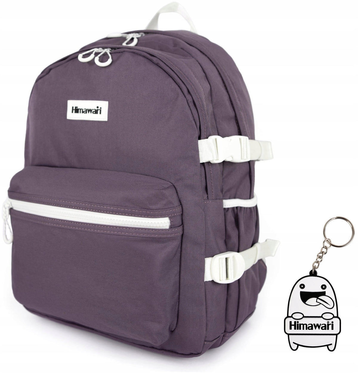 City backpack Himawari Skate M - multifunctional roomy Purple