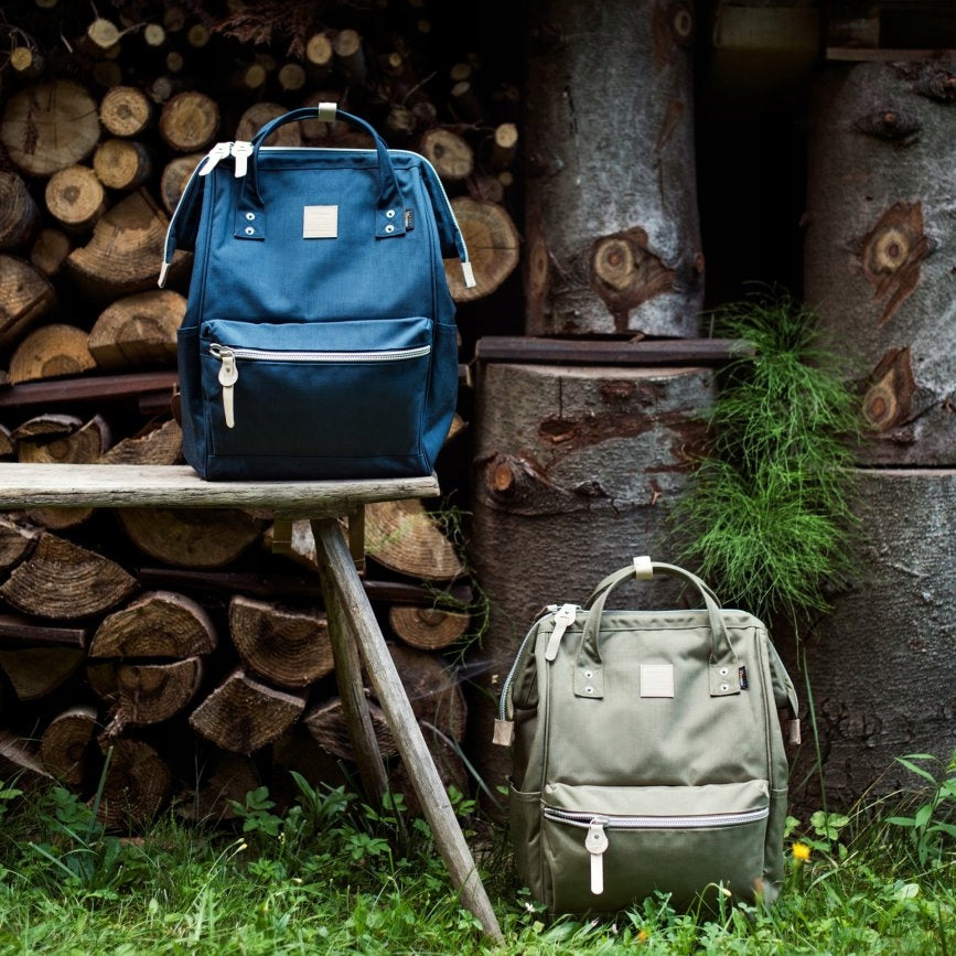 City backpack Himawari Urban - for laptop large roomy stylish Navy blue Manufacturer code tr20309-3