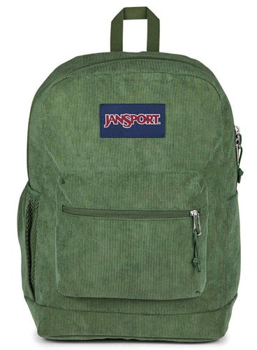 City backpack JanSport Cross Town Plus Remix - cargo green corduroy