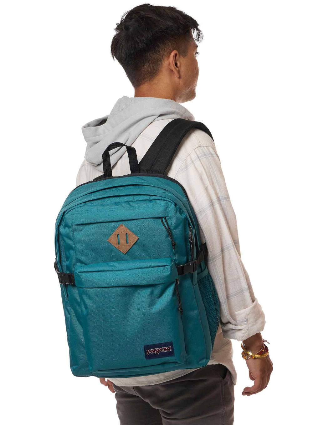 City backpack JanSport Main Campus 32 l - emerald pool Gender unisex