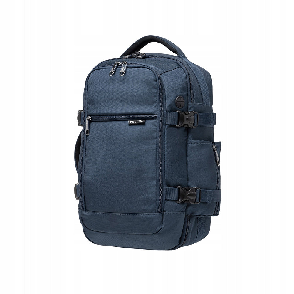 City backpack Puccini PM90171-7A blue Brand PUCCINI
