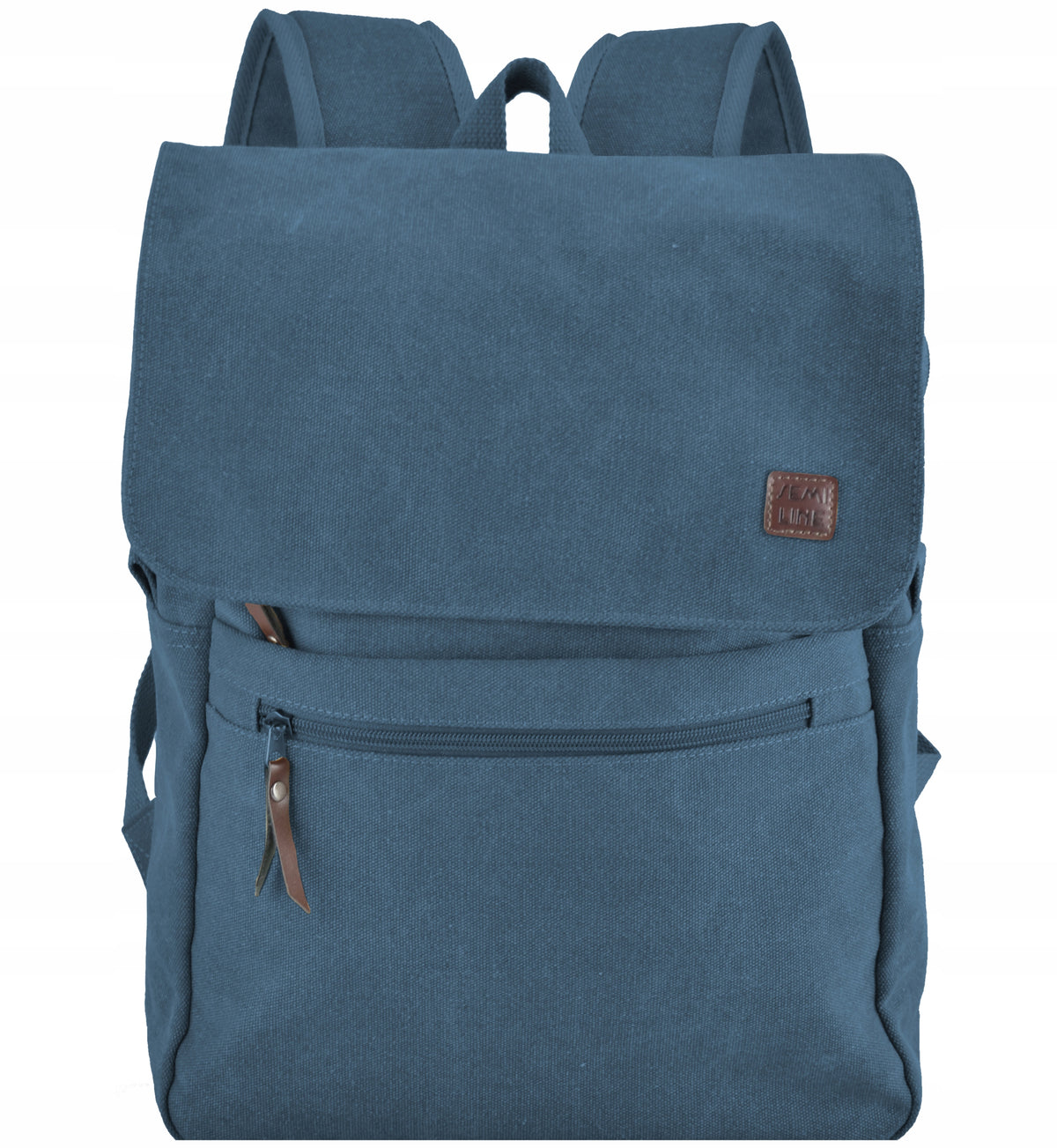 City backpack Semi Line Canvas J4922-2 light and durable sea color