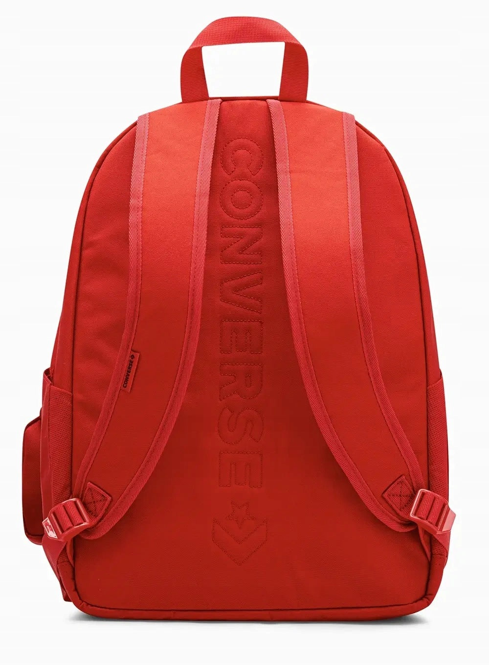 City backpack for school Converse Go2 with mini pouch - red Gender unisex