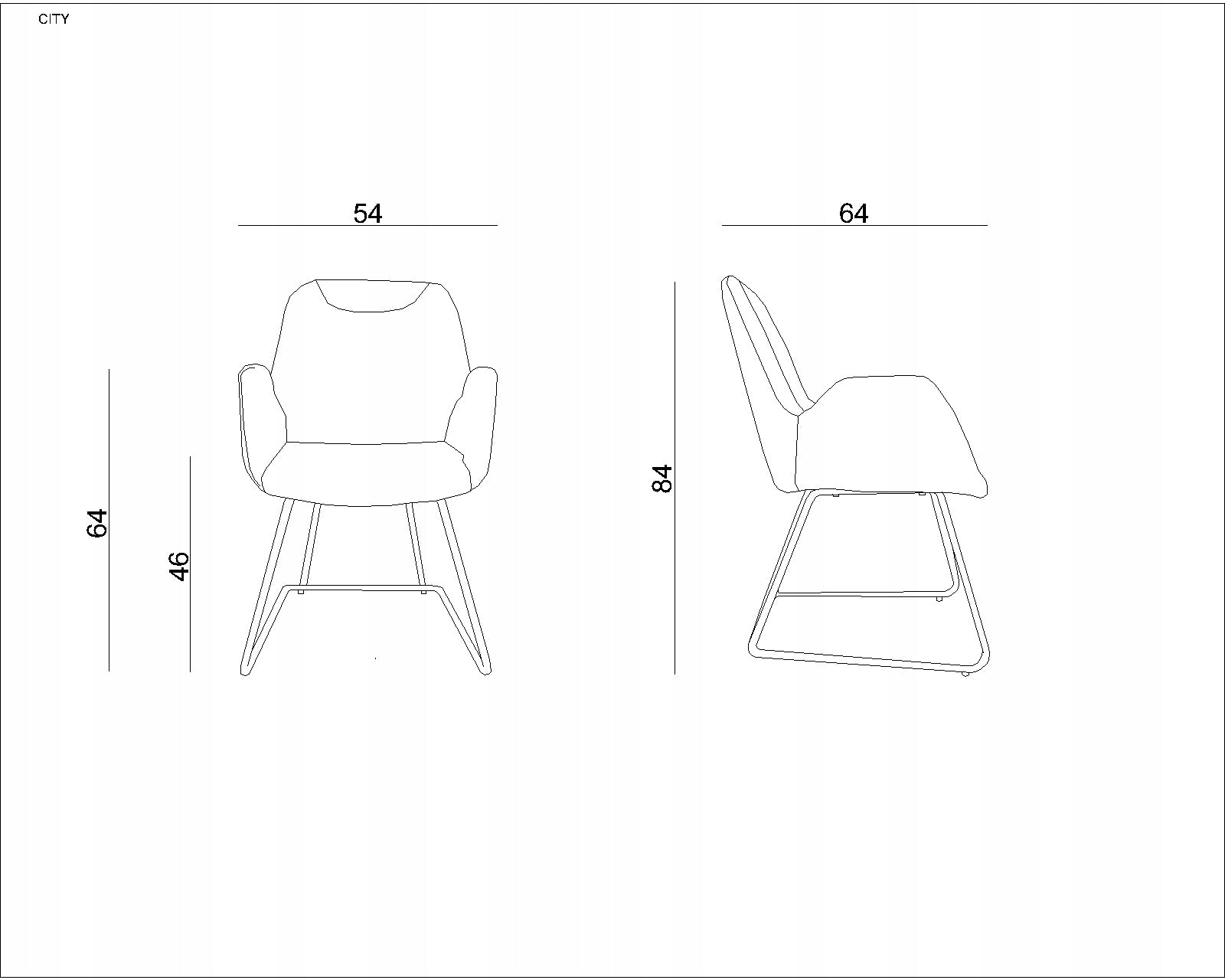 City chair for office black EAN (GTIN) 5908242417066