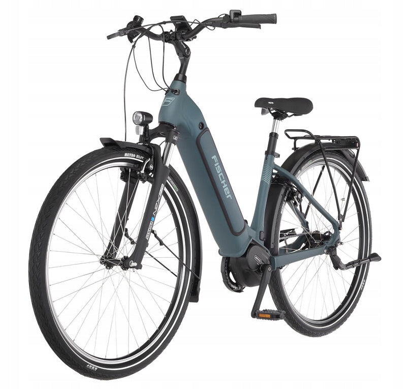 City electric bike Fischer Cita 4.2i. 28" frame 43 cm Foldability partially assembled, calibrated
