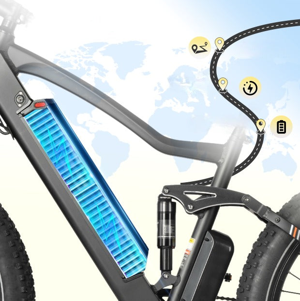 City electric bike MAXTRON MX1 250W 48V 13Ah 25KM/H 100HP MTB-EU Foldability partially assembled, calibrated