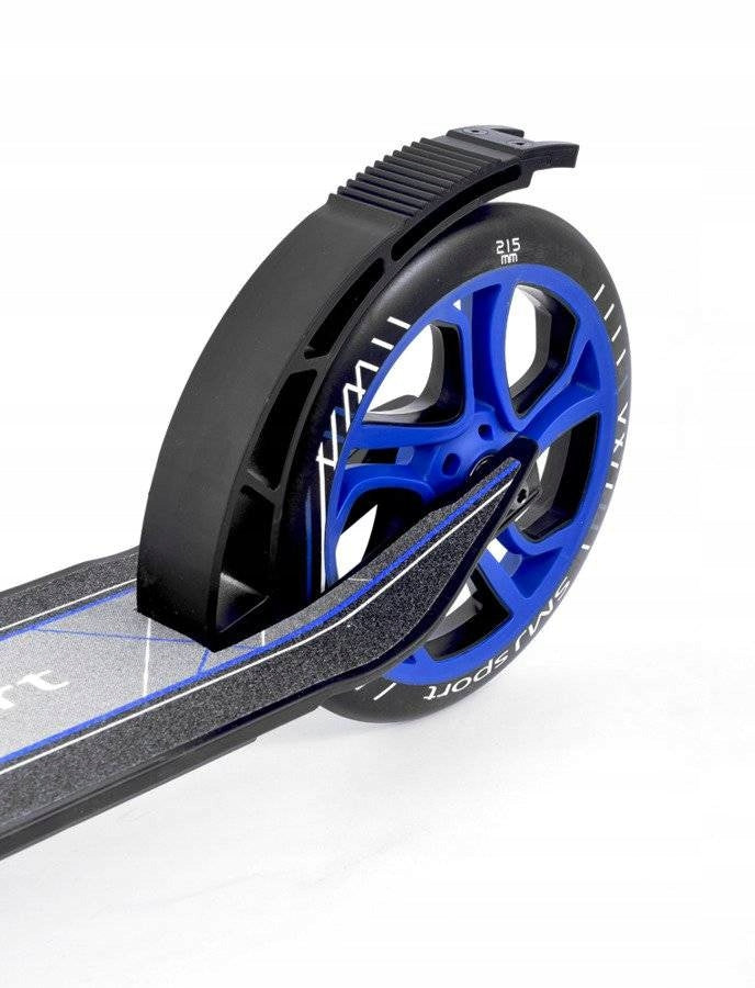 City folding scooter SMJ sport NL-900-250/215 large wheels 25 cm ABEC-9 Frame aluminum