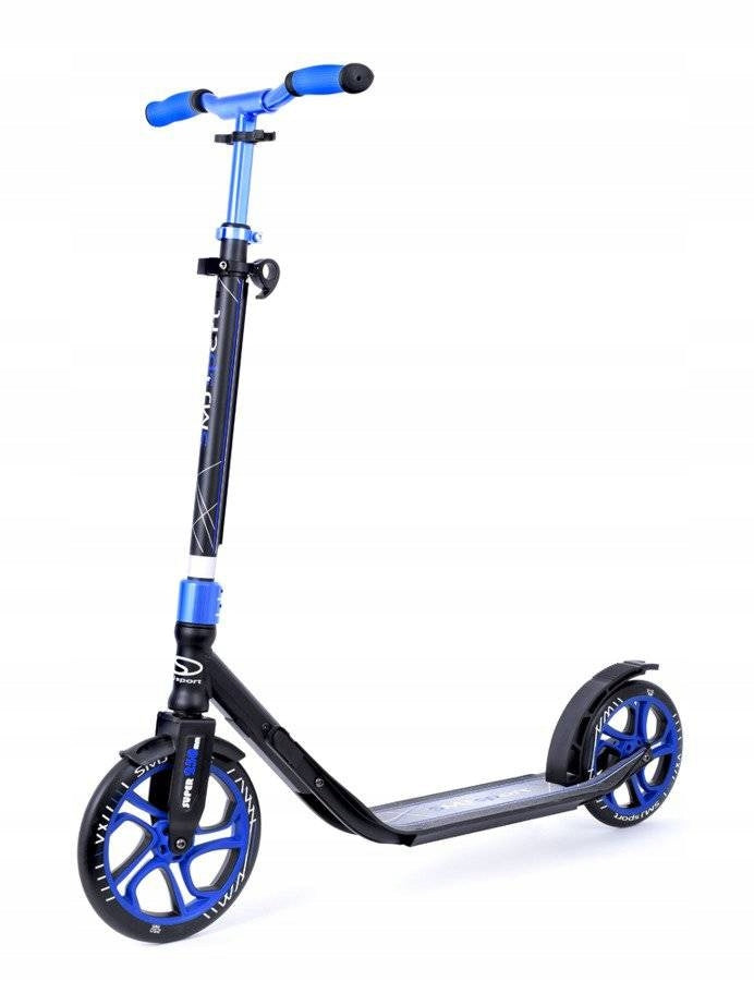 City folding scooter SMJ sport NL-900-250/215 large wheels 25 cm ABEC-9