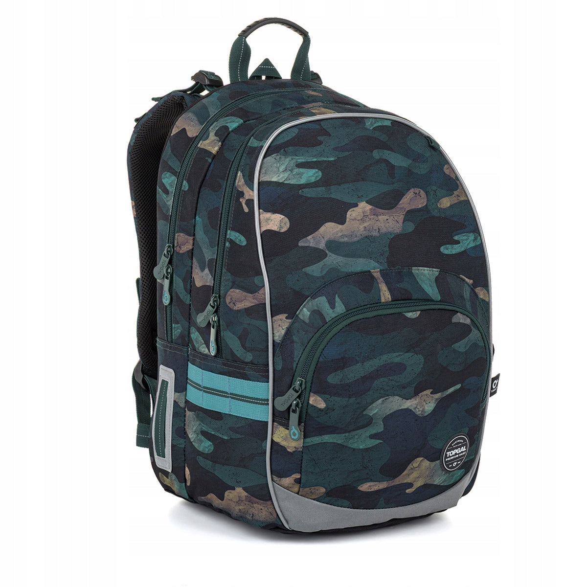 City school backpack camo Topgal KIMI 26022 2-5 class