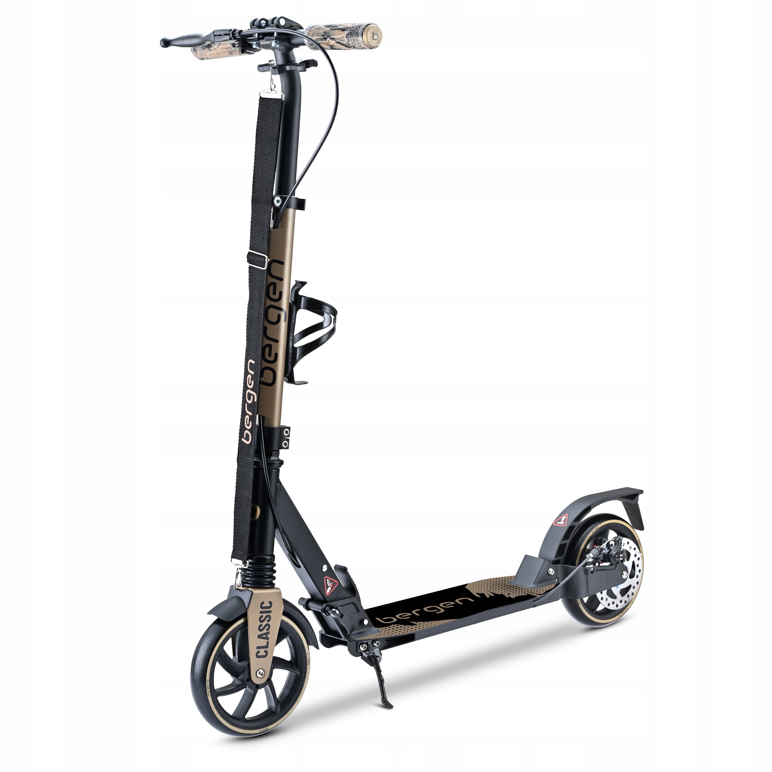 City scooter bergen CLASSIC large wheels folding shock absorption brake Packaging status original
