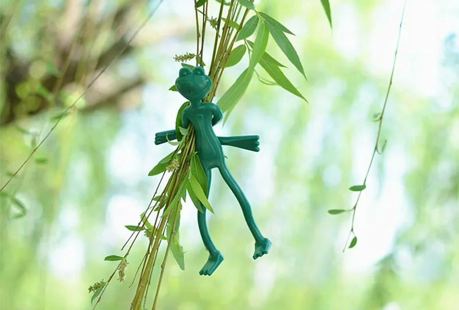 Clasp Band Holder Clips for Fastening Plants Set of 2pcs 13,5cm Product height 13.5 cm
