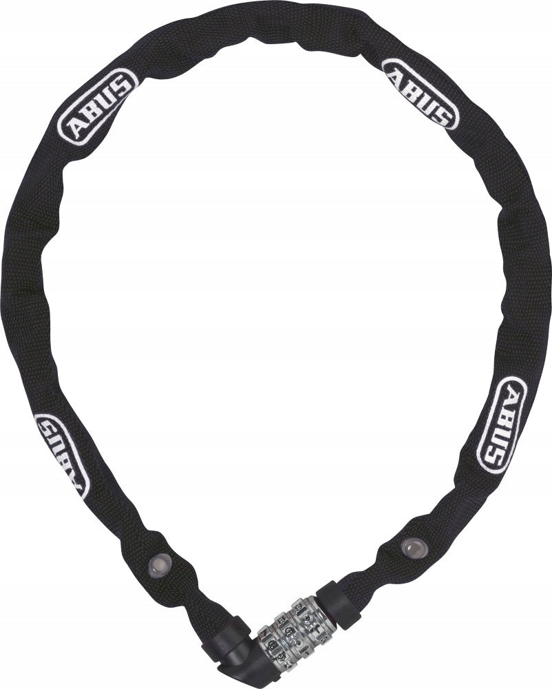 Clasp Bicycle Chain ABUS 1200 Combo Chain 110 cm Cipher Black