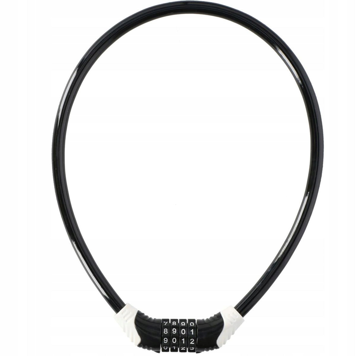 Clasp Bicycle Security DUNLOP Bicycle Lock Cable 65cm cipher