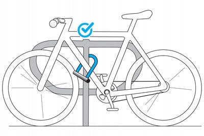 Clasp for bike U-LOCK 500 Weight 540 g