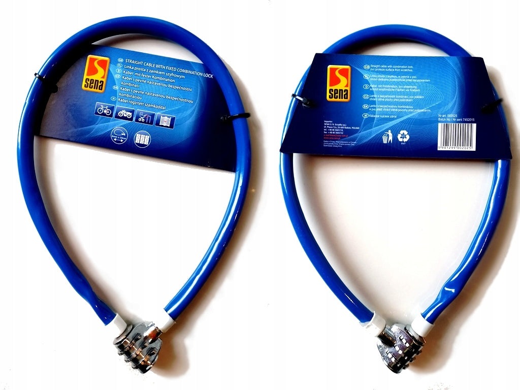 Classic CABLE Bicycle security for bicycles, motorcycles, SZYFR lock