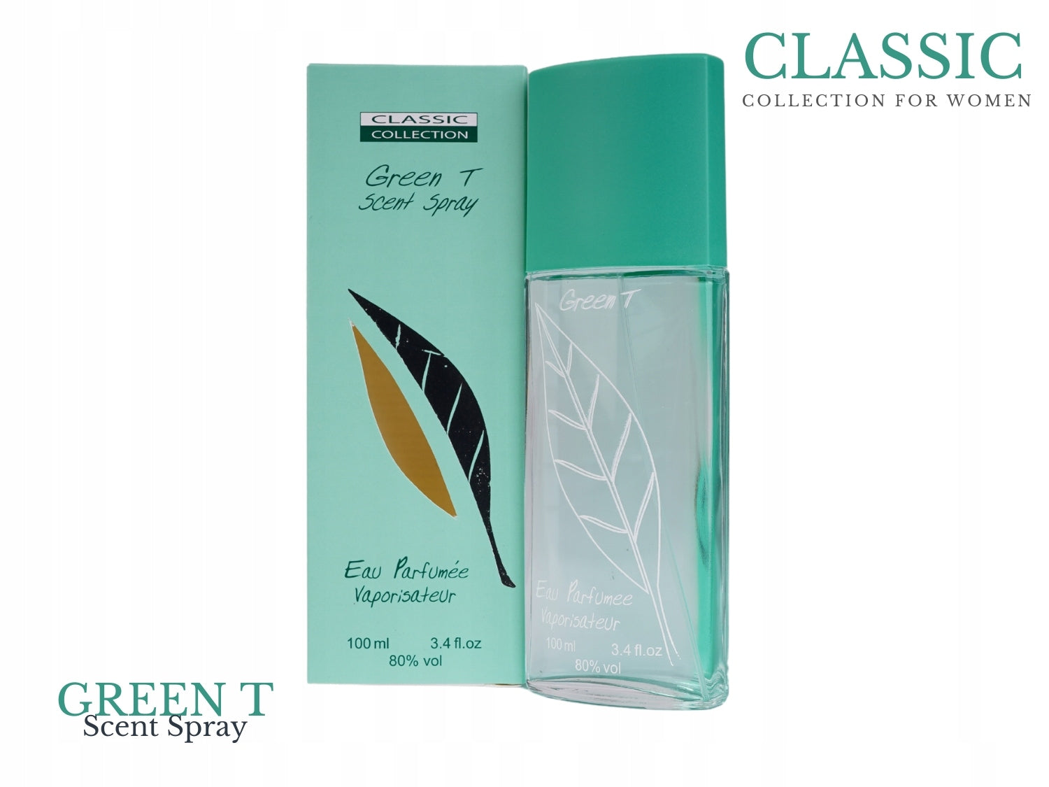 Classic Collection Green T 100 ml EDT Manufacturer code 107-16
