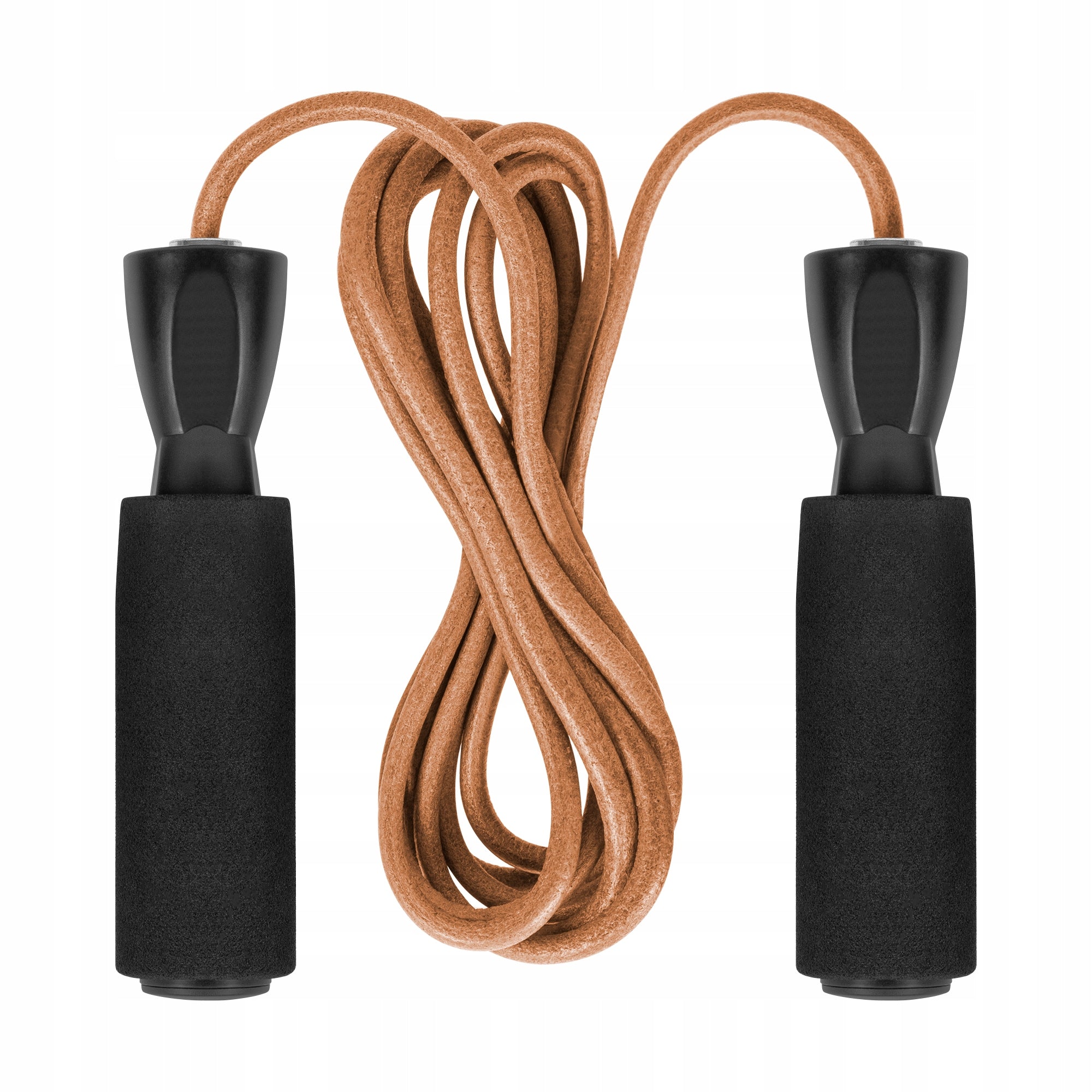 Classic Leather Jump Rope 280 cm Colour Brown Leather for Exercise Manufacturer code Skakanka ze Skóry 280 cm