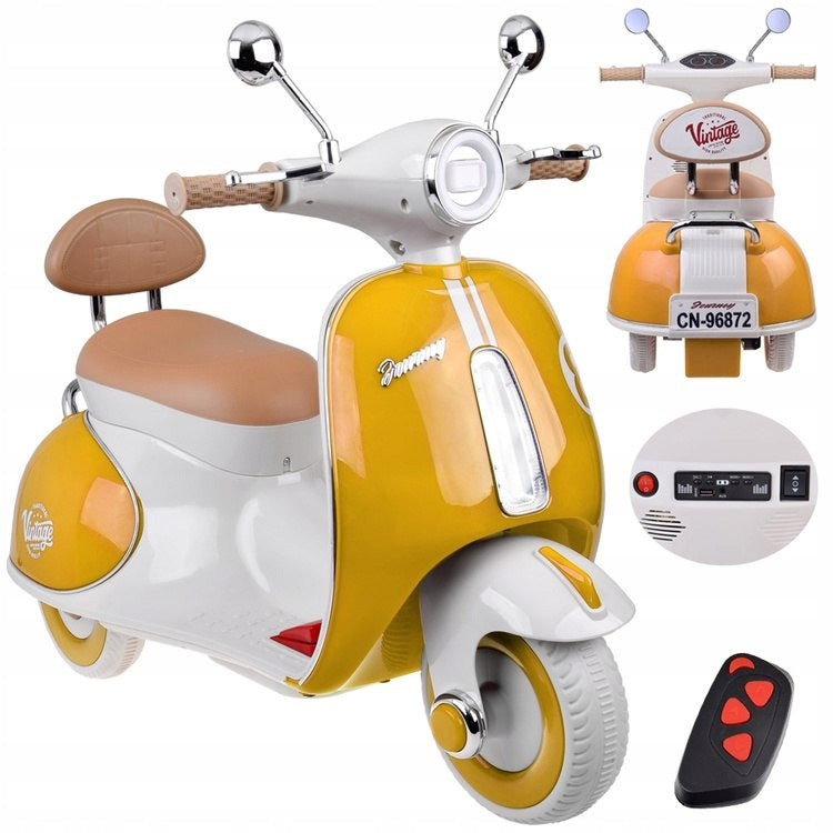 Classic Scooter for electric battery for child PA0330 orange