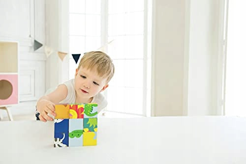 3D kaladėlės „Laukiniai gyvūnai“
