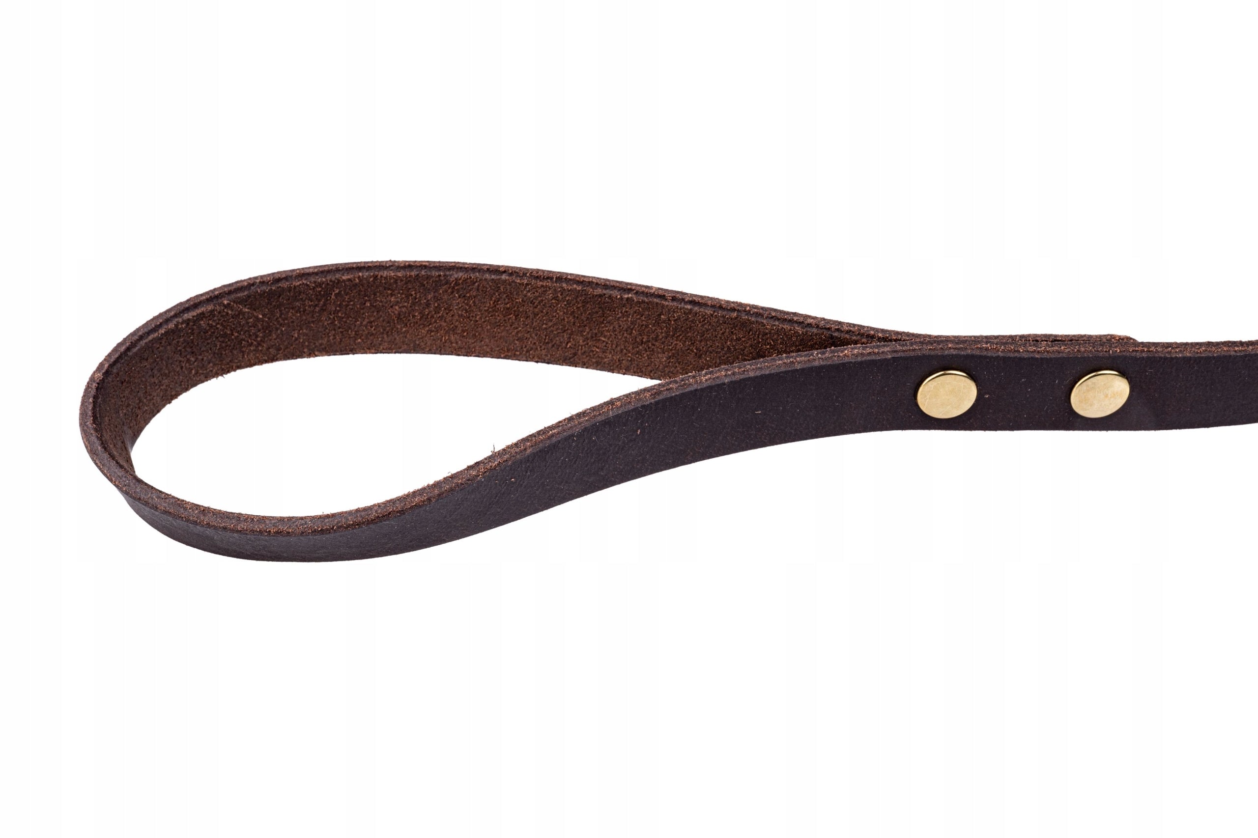 Classic leather leash 130 cm Poland manual production Brand 4wild