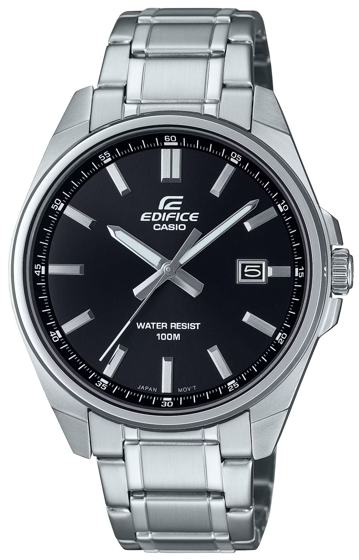 Classic men's watch on bracelet Casio Edifice EFV-150D + Box