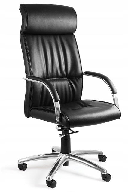 Classic office chair BRANDO GENUINE LEATHER
