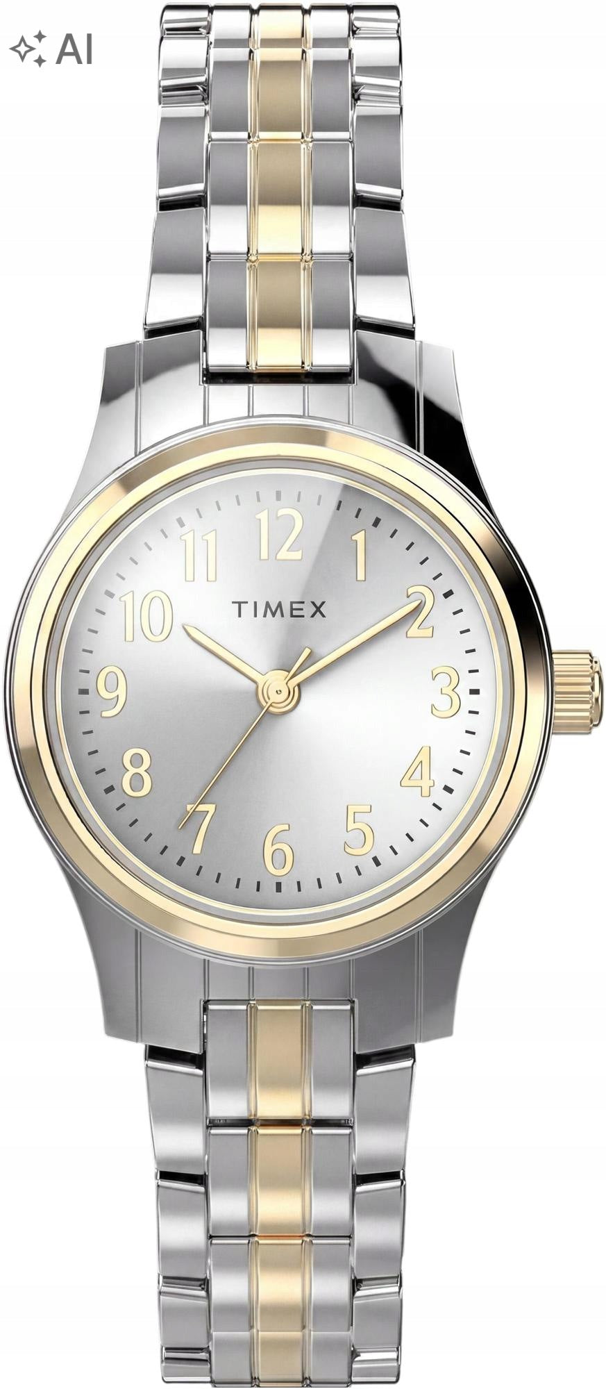 Classic women's watch on bracelet Timex Main Street TW3A00600 +ENGRAVING