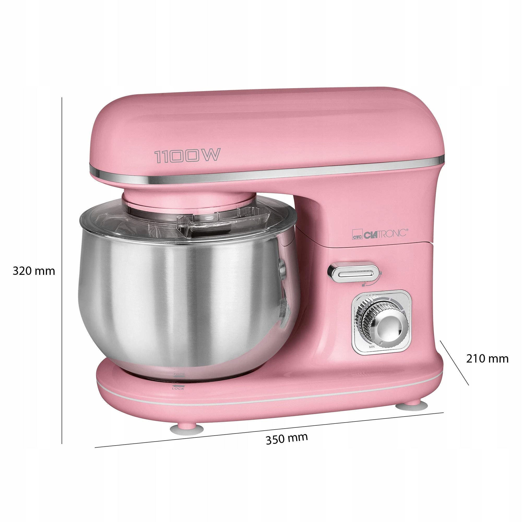 Clatronic 263875 Km 3711 Rock'n'Retro Mixer