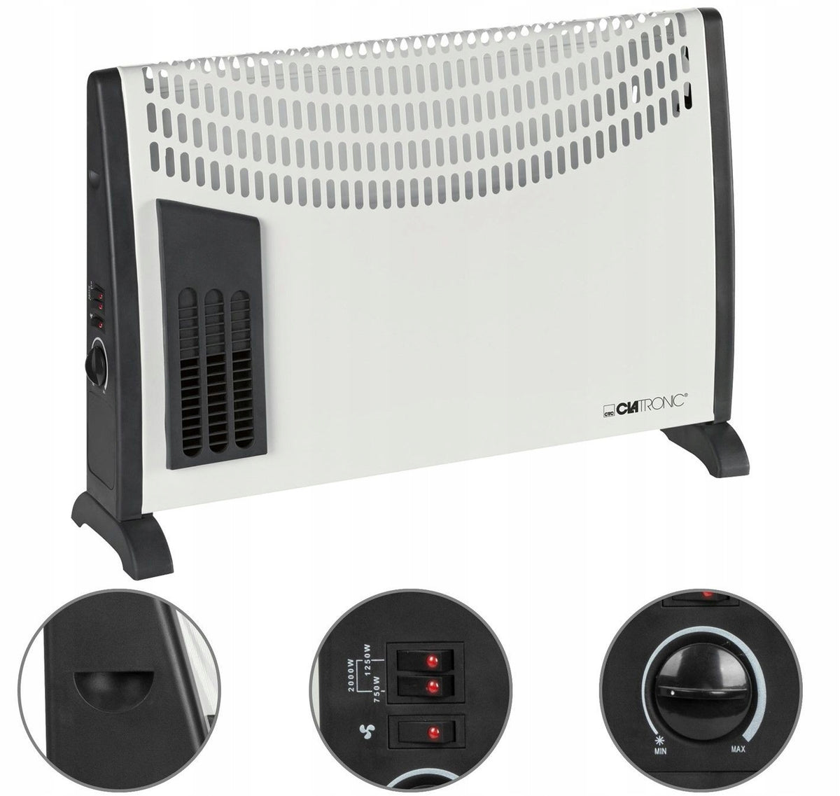 Clatronic Convector heater KH 3433 N EAN (GTIN) 4006160635621