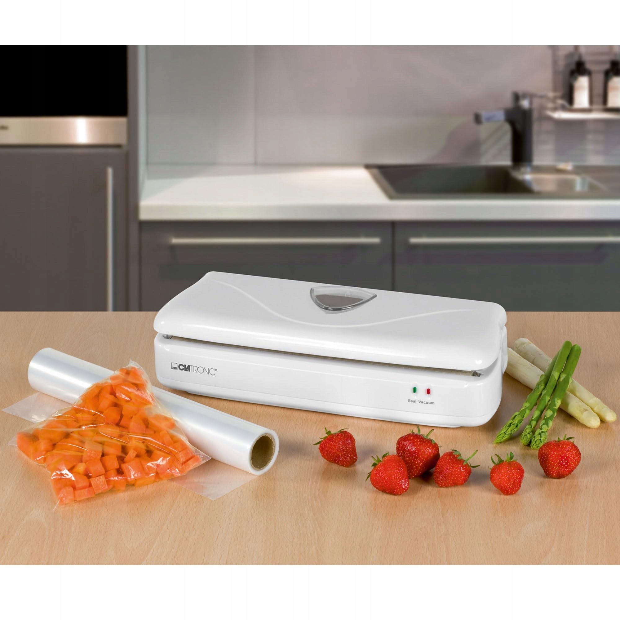 Clatronic Welding Machine Sous Vide FS3261 Electronic White With Foil Brand Clatronic