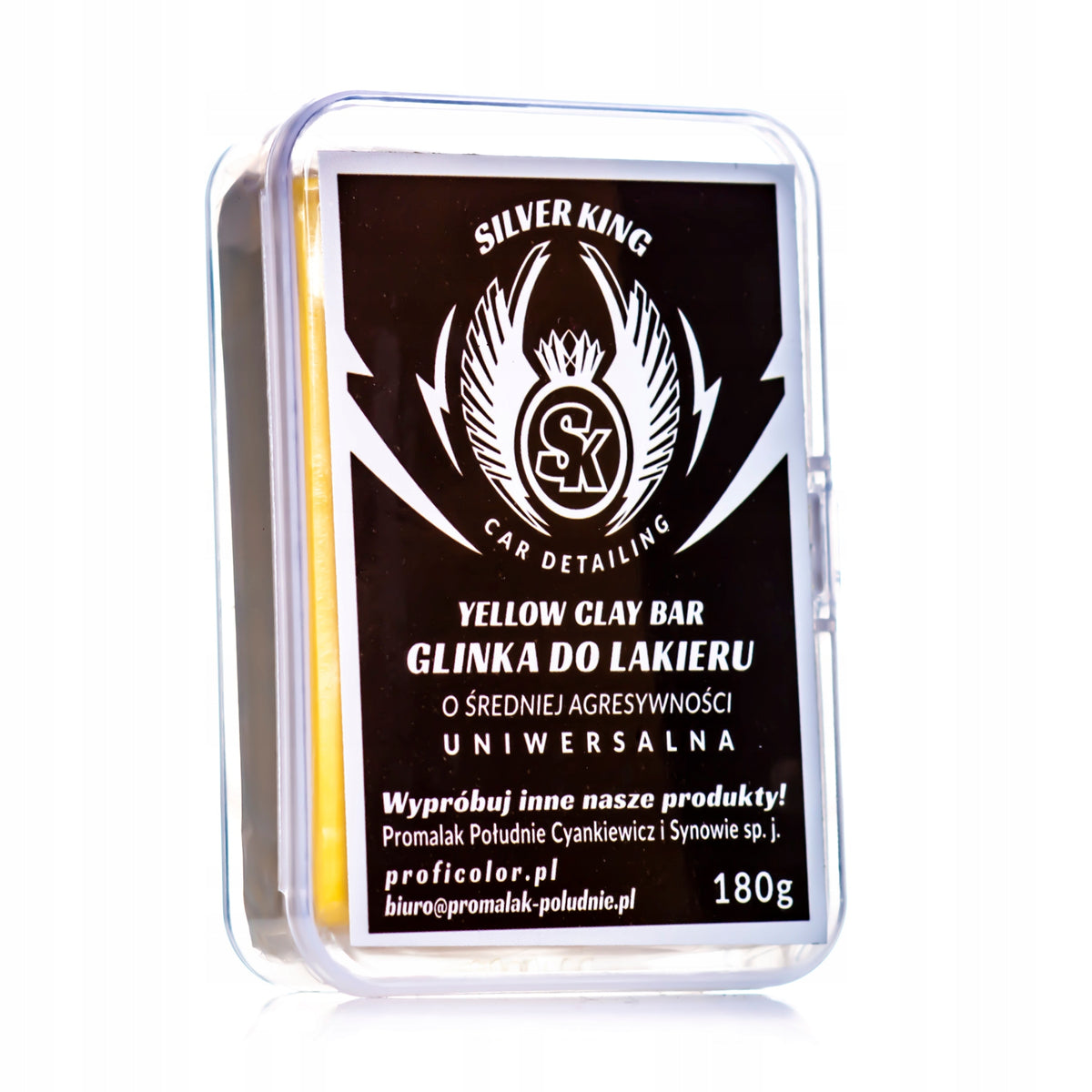 Clay for Cleaning Varnish Universal Medium 180g Silver King Manufacturer Silver King