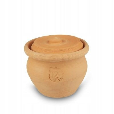 Clay small pot with lid Mateo - capacity 0,8l