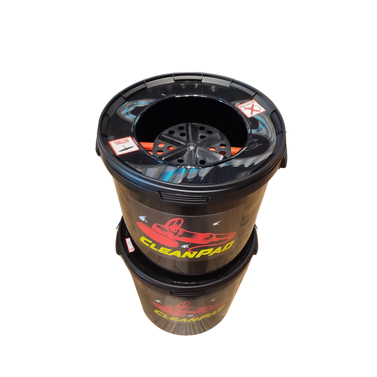 Clean Pad - Pad Washer Polishing Sponge Cleaning Bucket