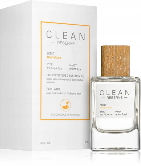 Clean Reserve Solar Bloom Eau de Parfum EDP 100 ml Packaging status original