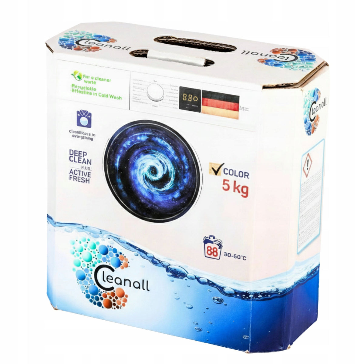 CleanAll Color Washing Powder 5KG High Quality Freshness Germany