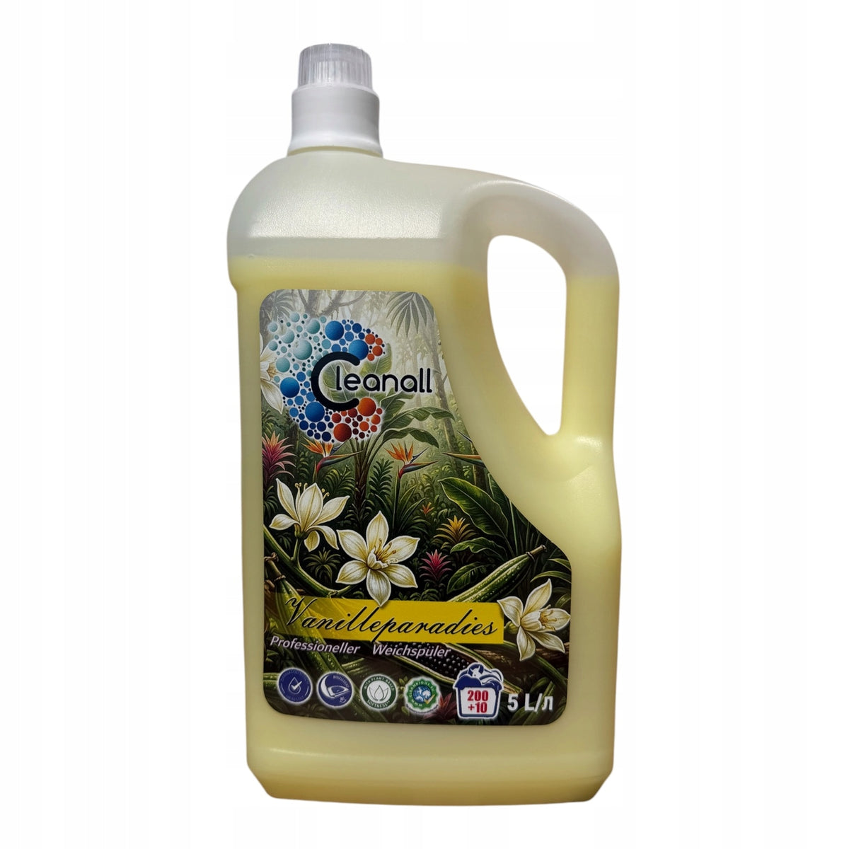 CleanAll Vanilleparadies Rinsing Liquid 5L 210 Washes Premium Concentrate