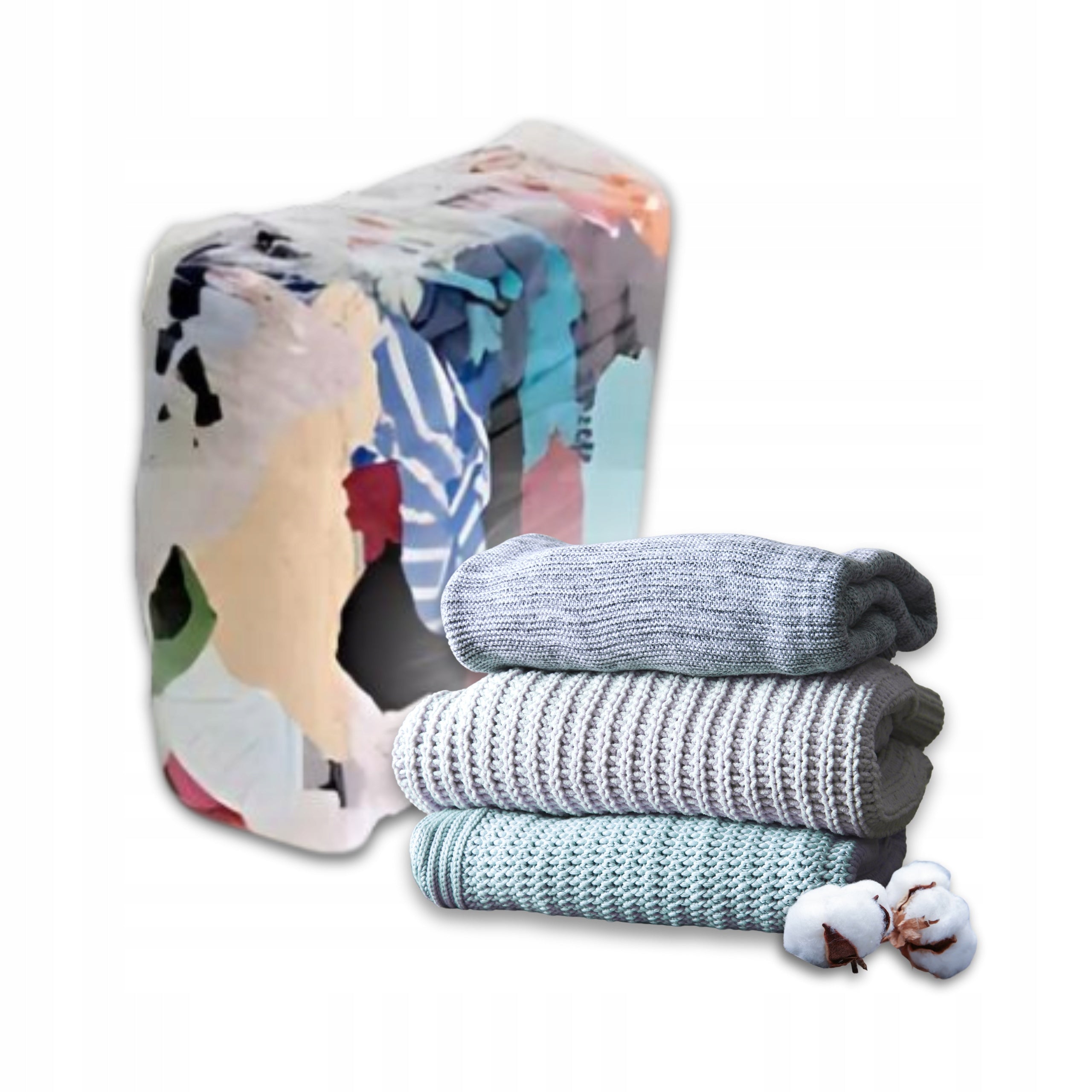 Cleaner Cotton Industrial Dust-Free Cotton Absorbent 8 kg Sweaters