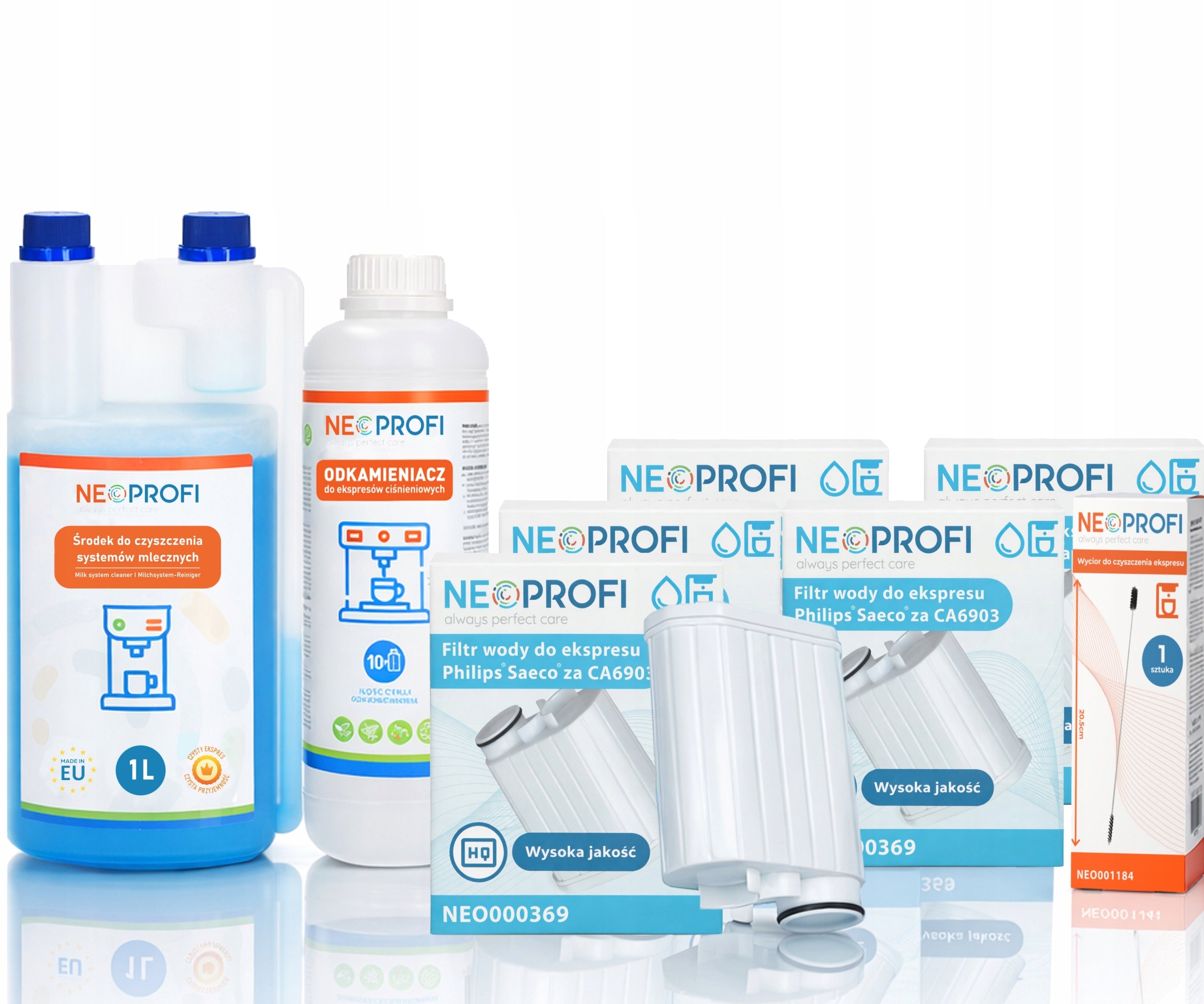 Cleaners for coffee machine filters | NeoProfi Philips Saeco