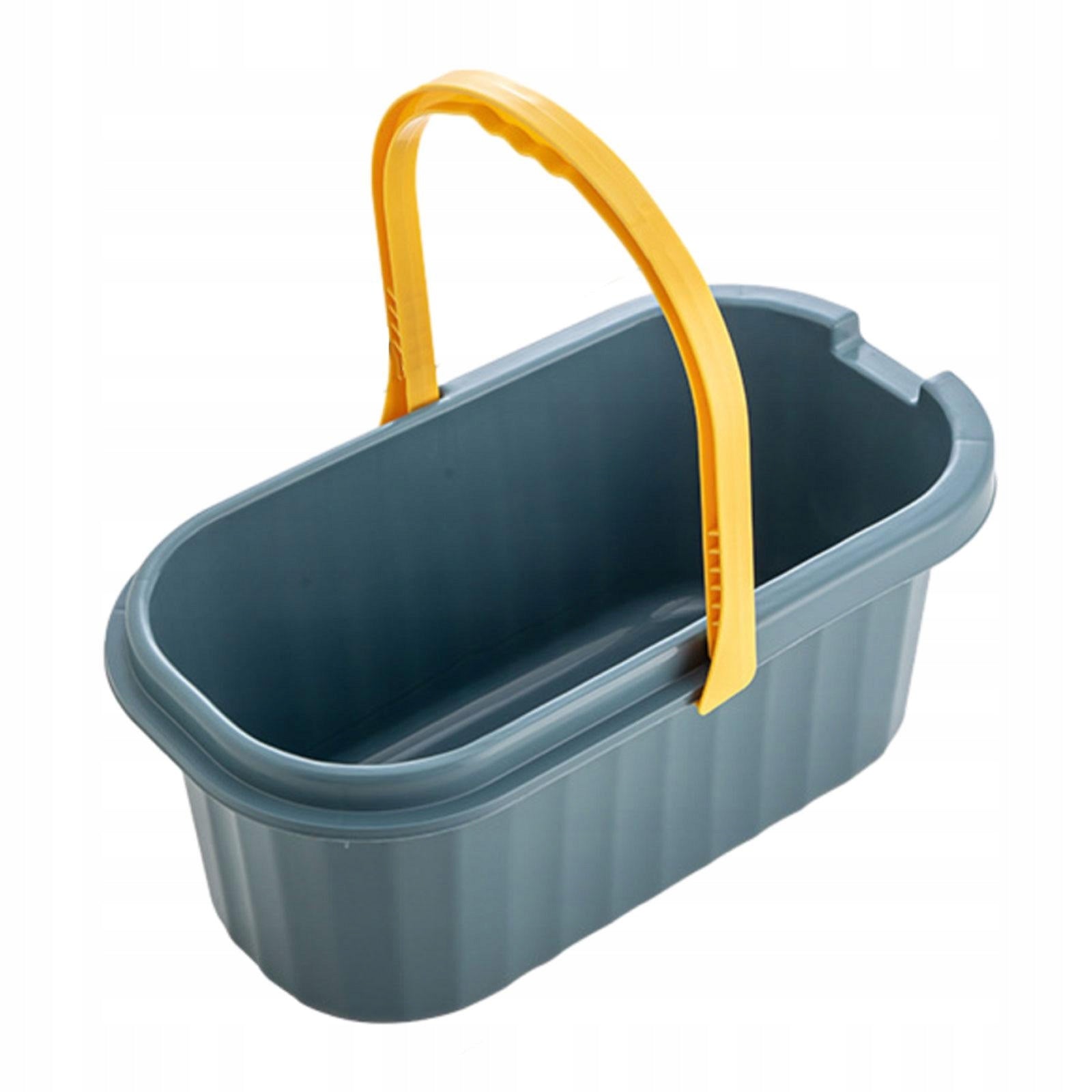 Cleaning Bucket Rectangular Water Bucket Multipurpose Mop Bucket S Blue Packaging status original