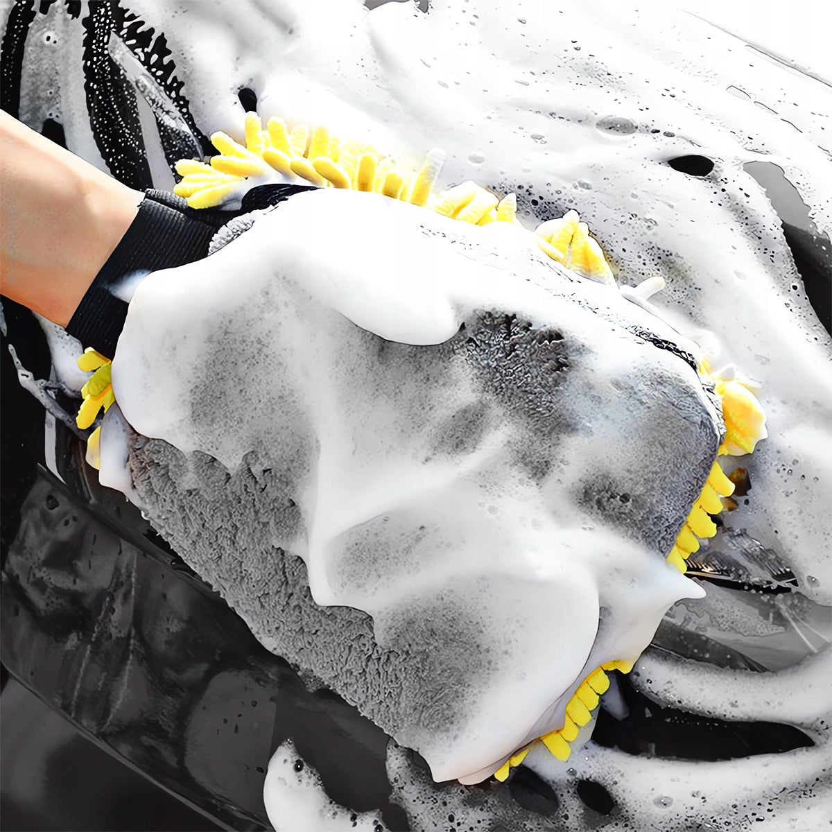 Cleaning Kit Dehumidification Towel Glove Brush Rim Cars Packaging status original