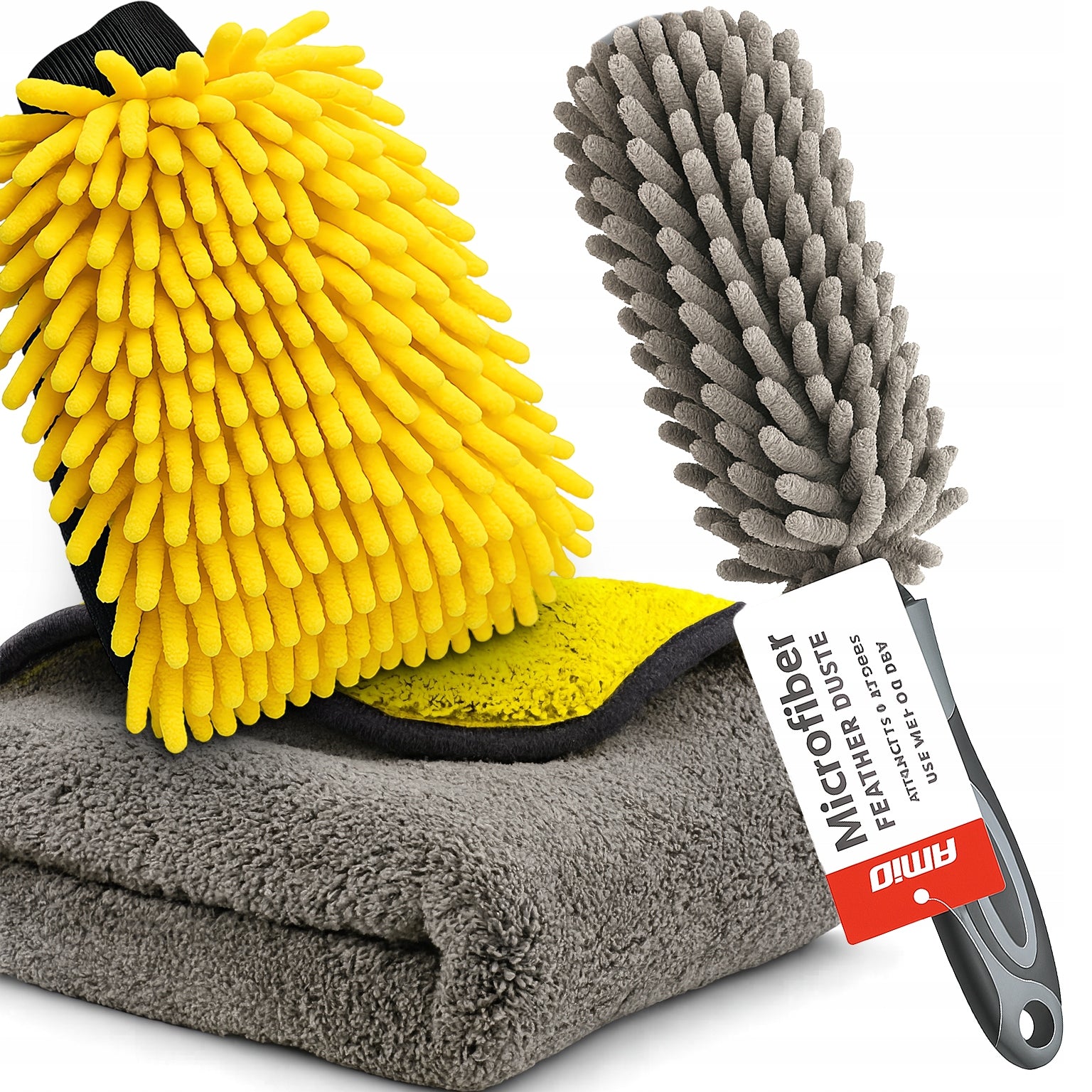 Cleaning Kit Dehumidification Towel Glove Brush Rim Cars
