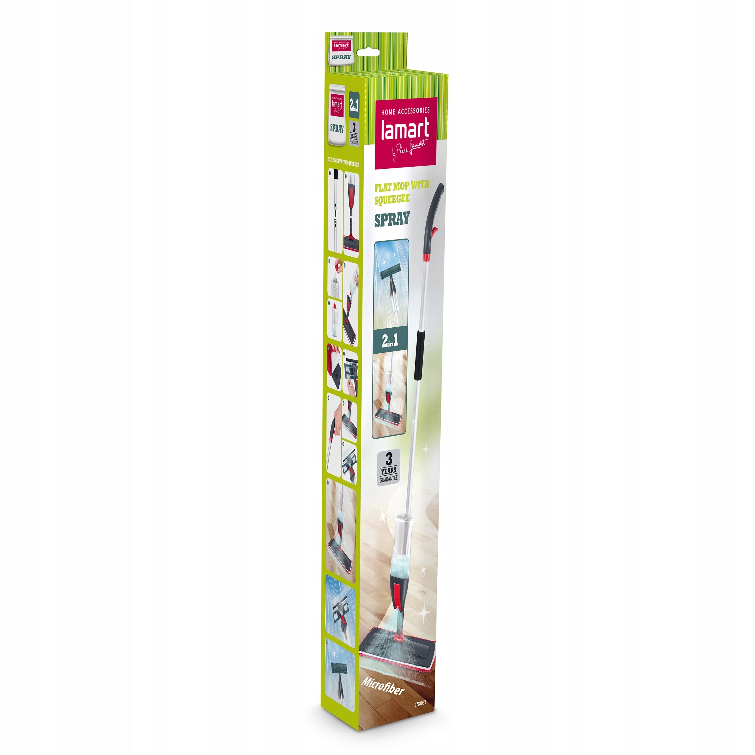 Cleaning Kit Mop with Sprayer Spray Lamart LT8027 Packaging status original