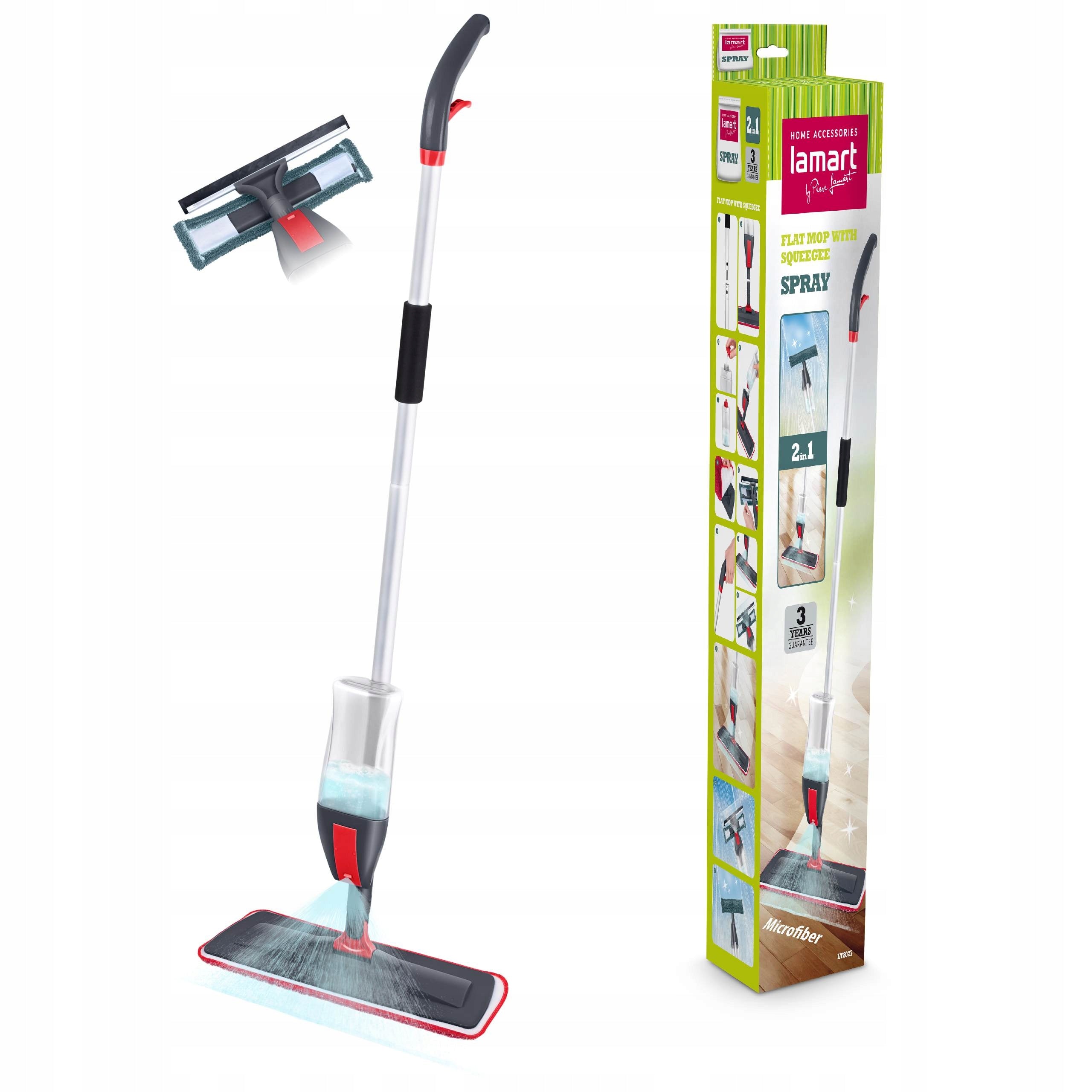 Cleaning Kit Mop with Sprayer Spray Lamart LT8027